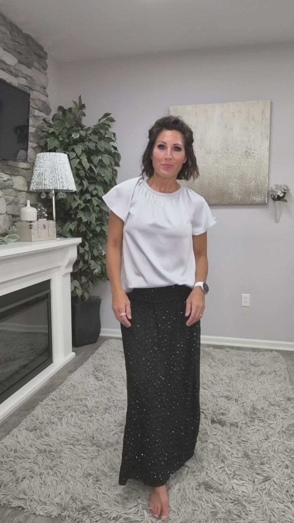 Stardust Maxi Skirt