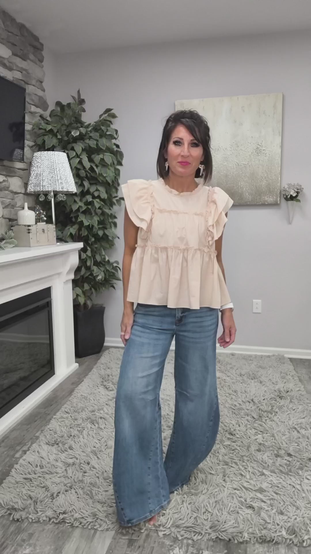 RISEN Bend the Rules Barrel Jeans