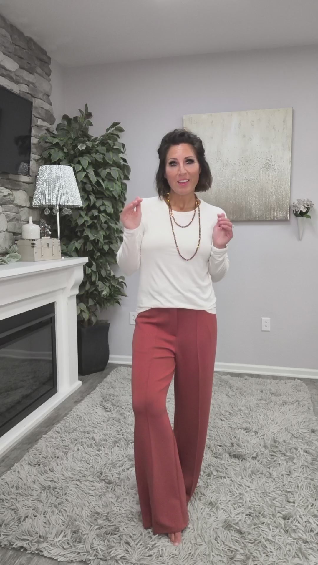 Cinnamon Social Trouser