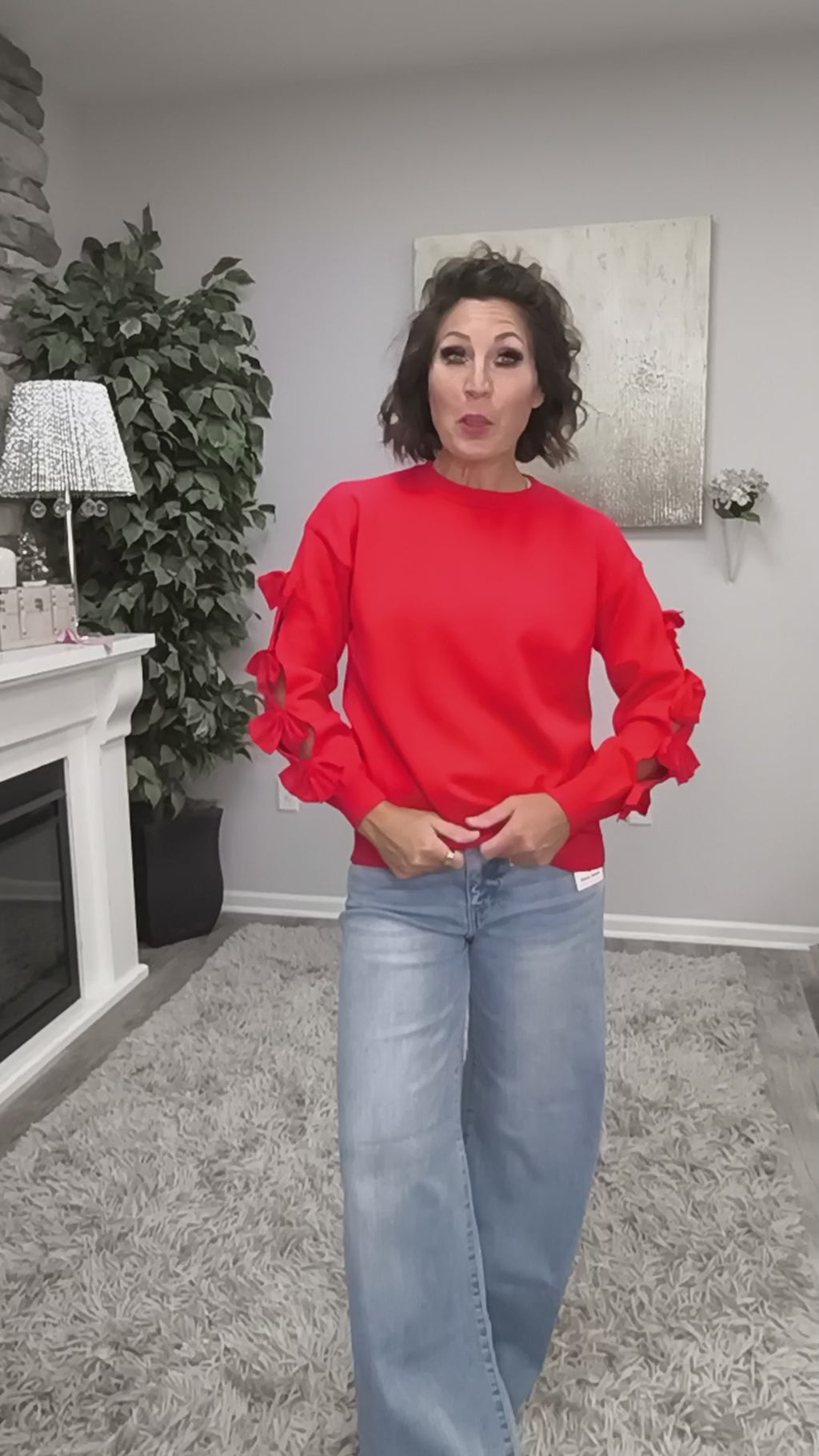 Bows Before Bros Sweater
