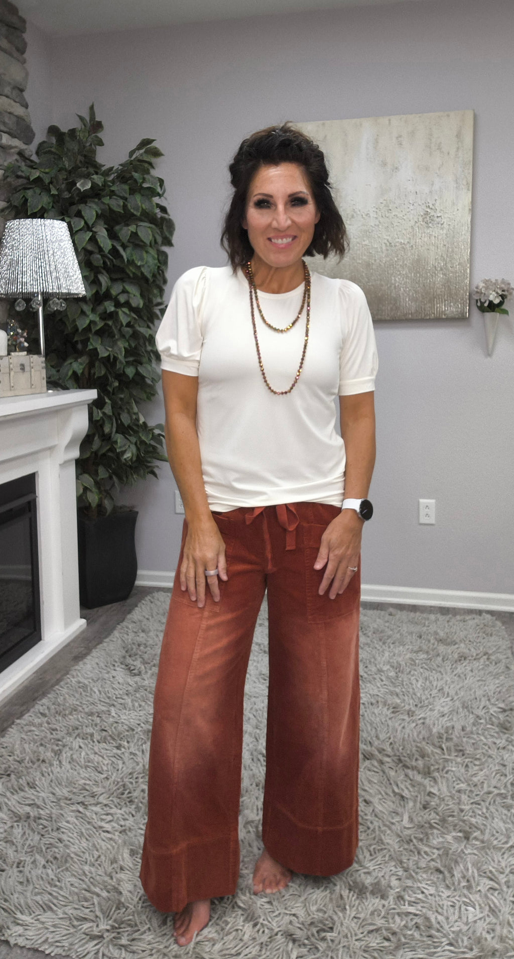 Polished & Puffed Top