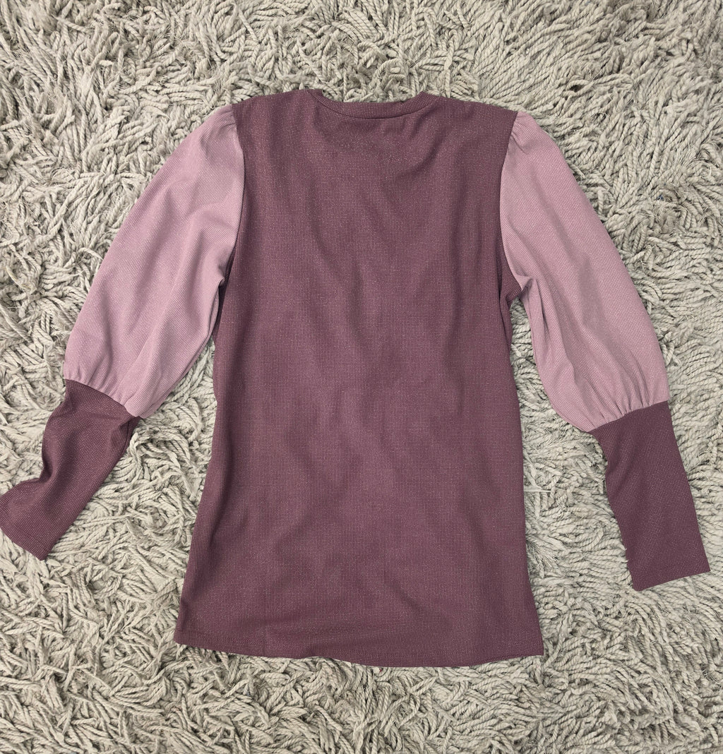 Sugar Plum Shimmer Top