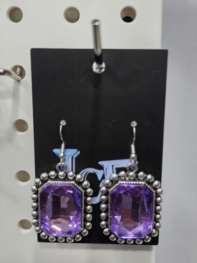 Electric Gem Earrings