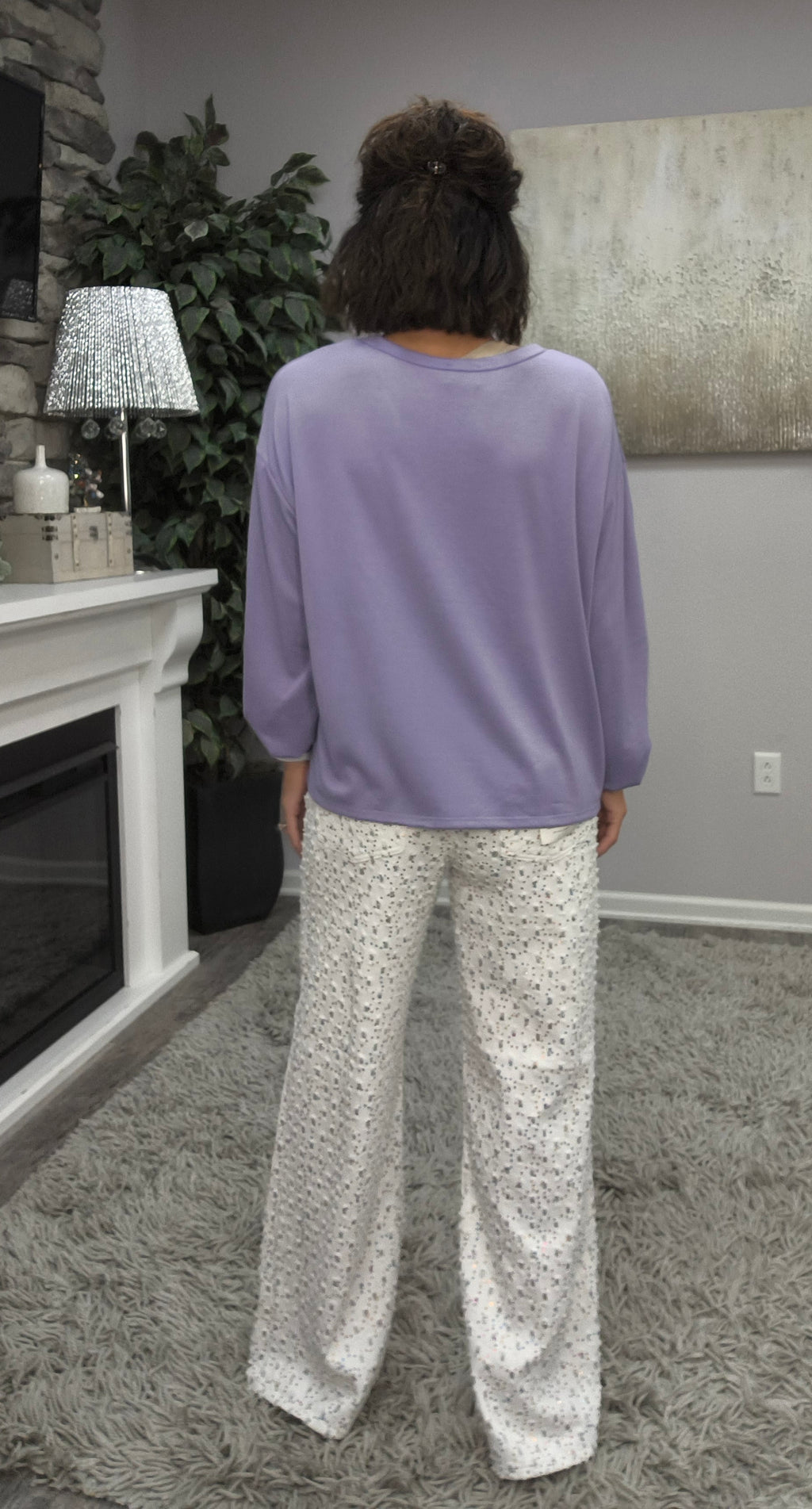 Purple Reign Ruched Top