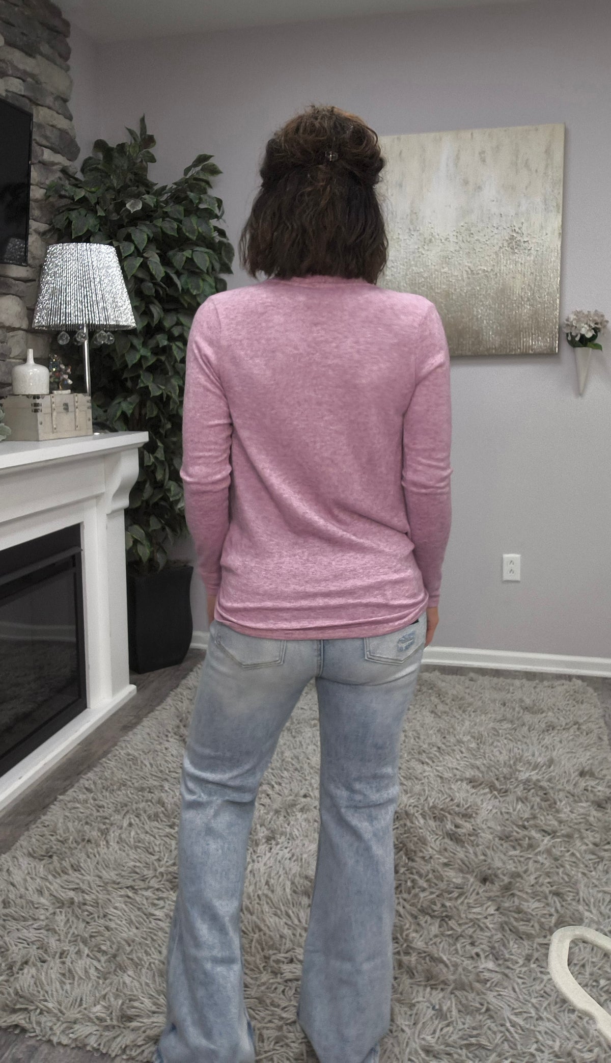 Plum Perfect Wrap Top
