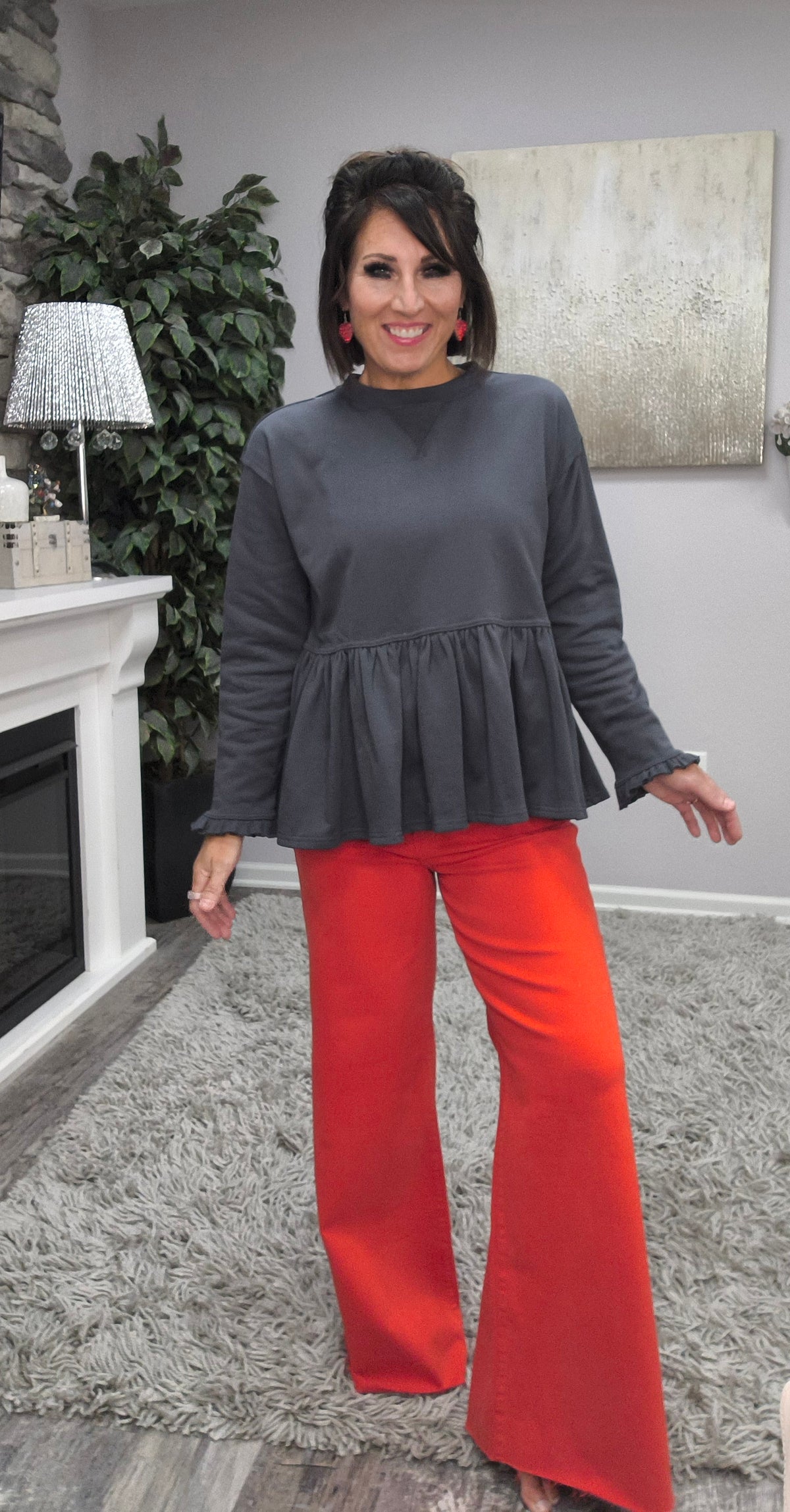 RISEN Red Hot Mama Pants