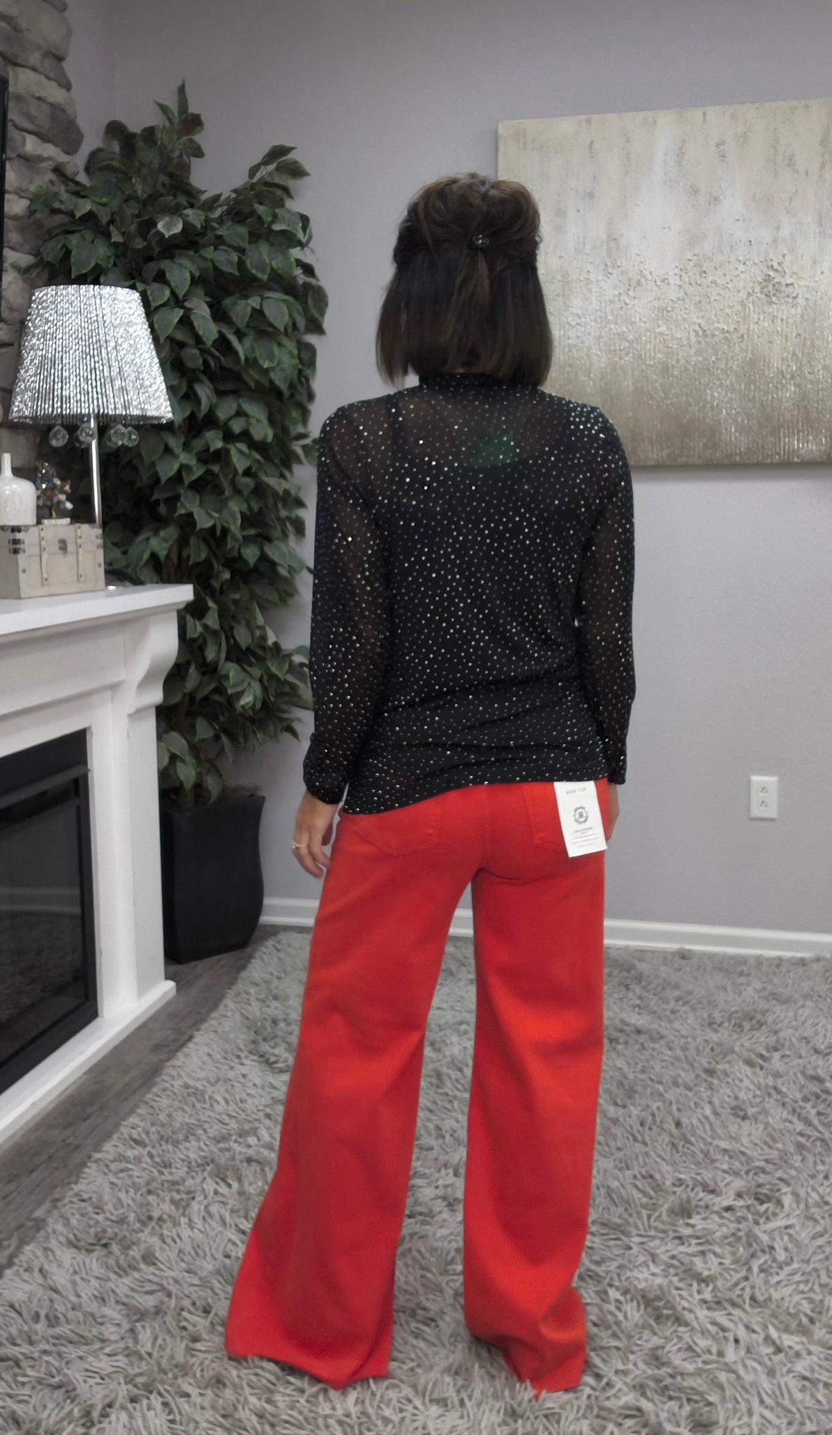 RISEN Red Hot Mama Pants