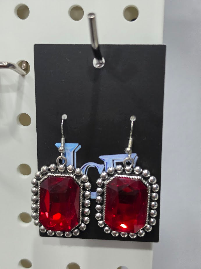 Electric Gem Earrings