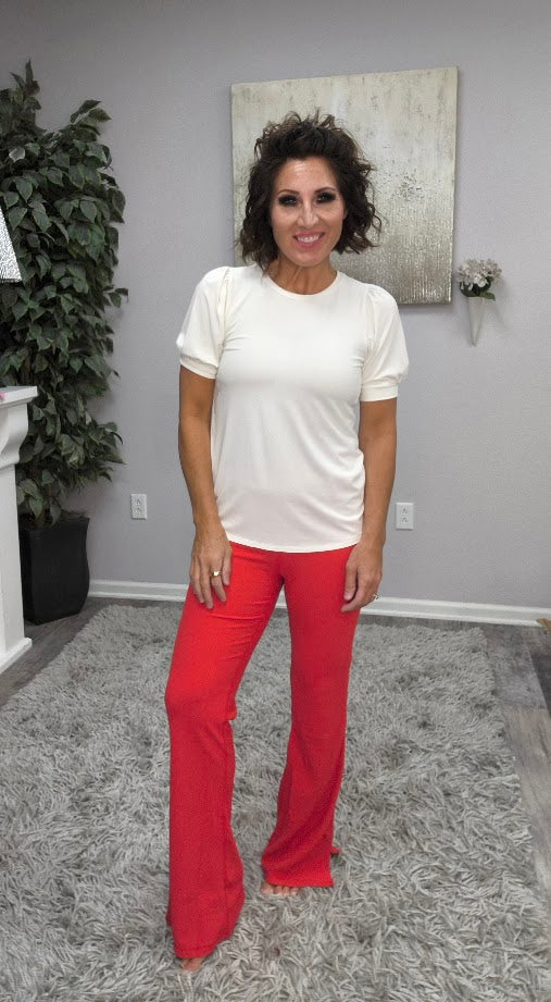 Red Hot Ribbed Flares