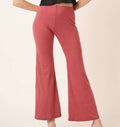 Retro Rose Flare Pants