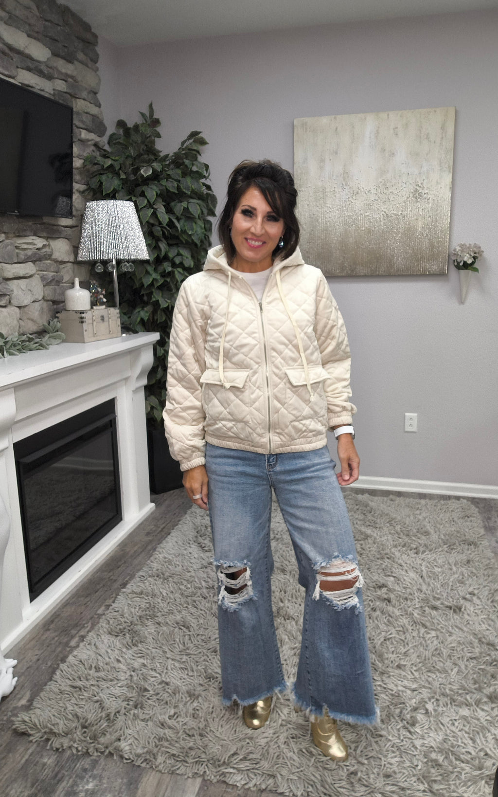 RISEN Reckless Intent Distressed Jeans