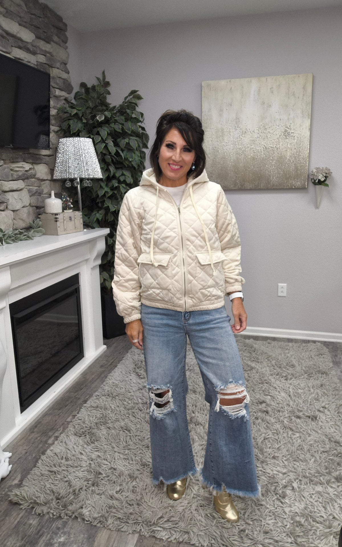 RISEN Reckless Intent Distressed Jeans