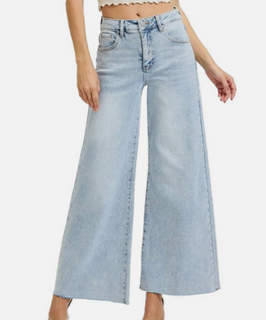 City Lights Wide Leg Jeans