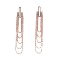 Diamond Drape Earrings