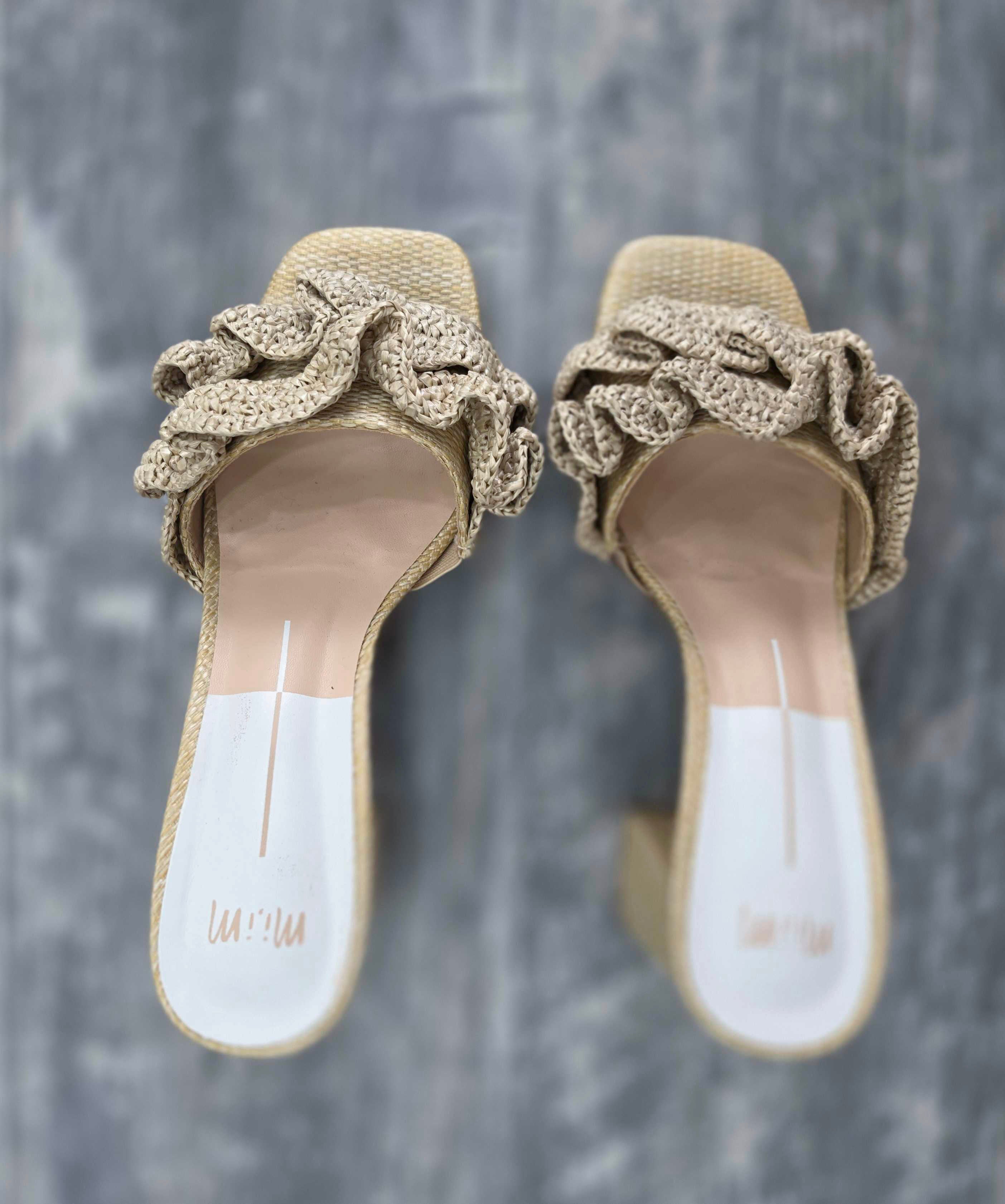 Ruffle Me Pretty Heels