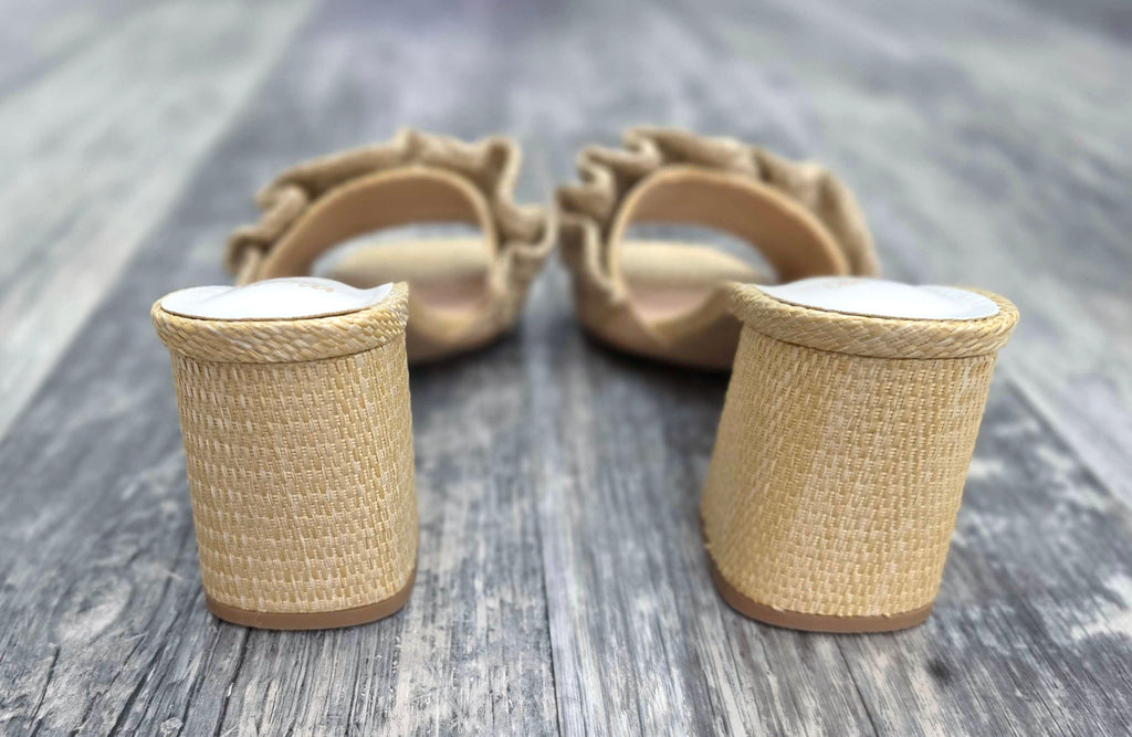 Ruffle Me Pretty Heels