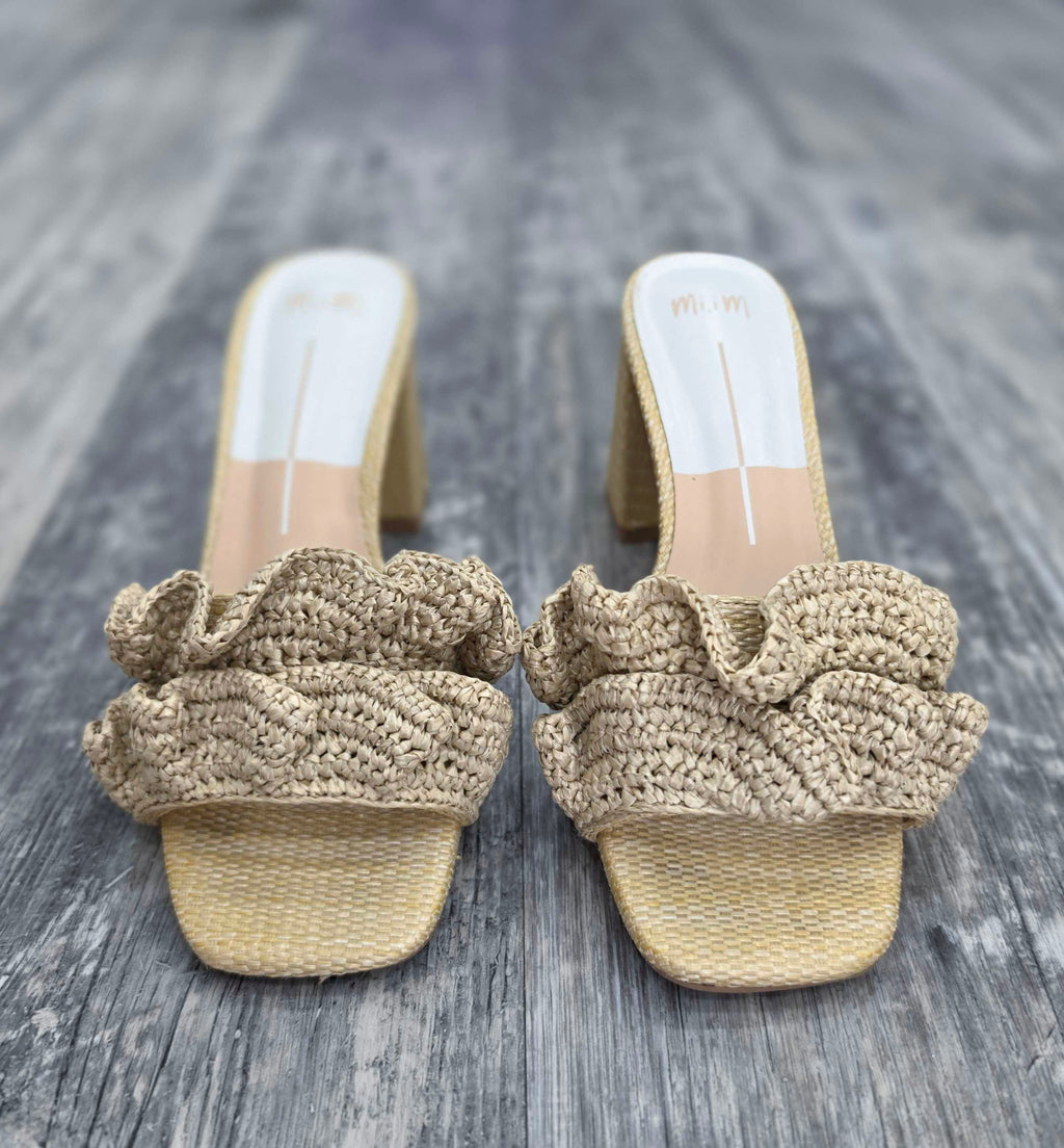 Ruffle Me Pretty Heels