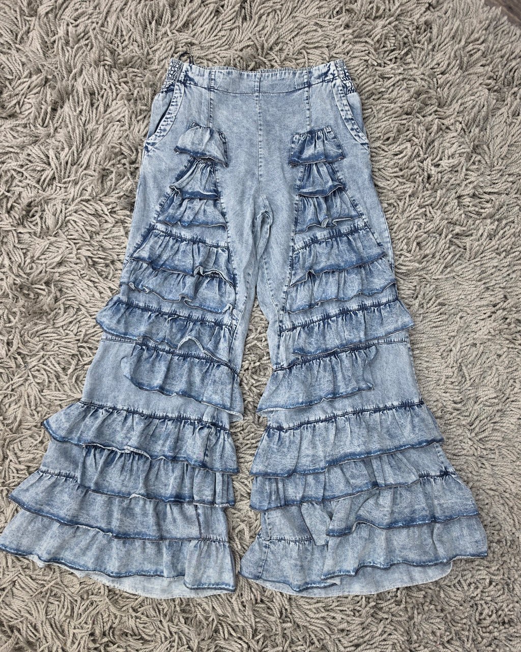 Ruffle & Roll Jeans