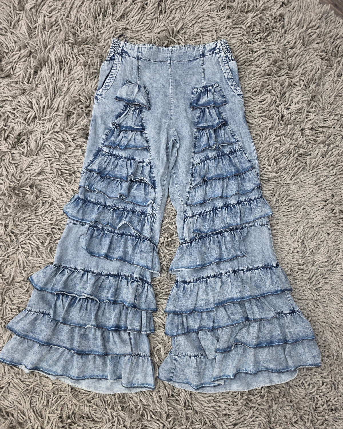 Ruffle & Roll Jeans