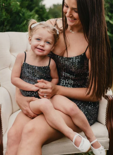 Sequin Party Dress - Black