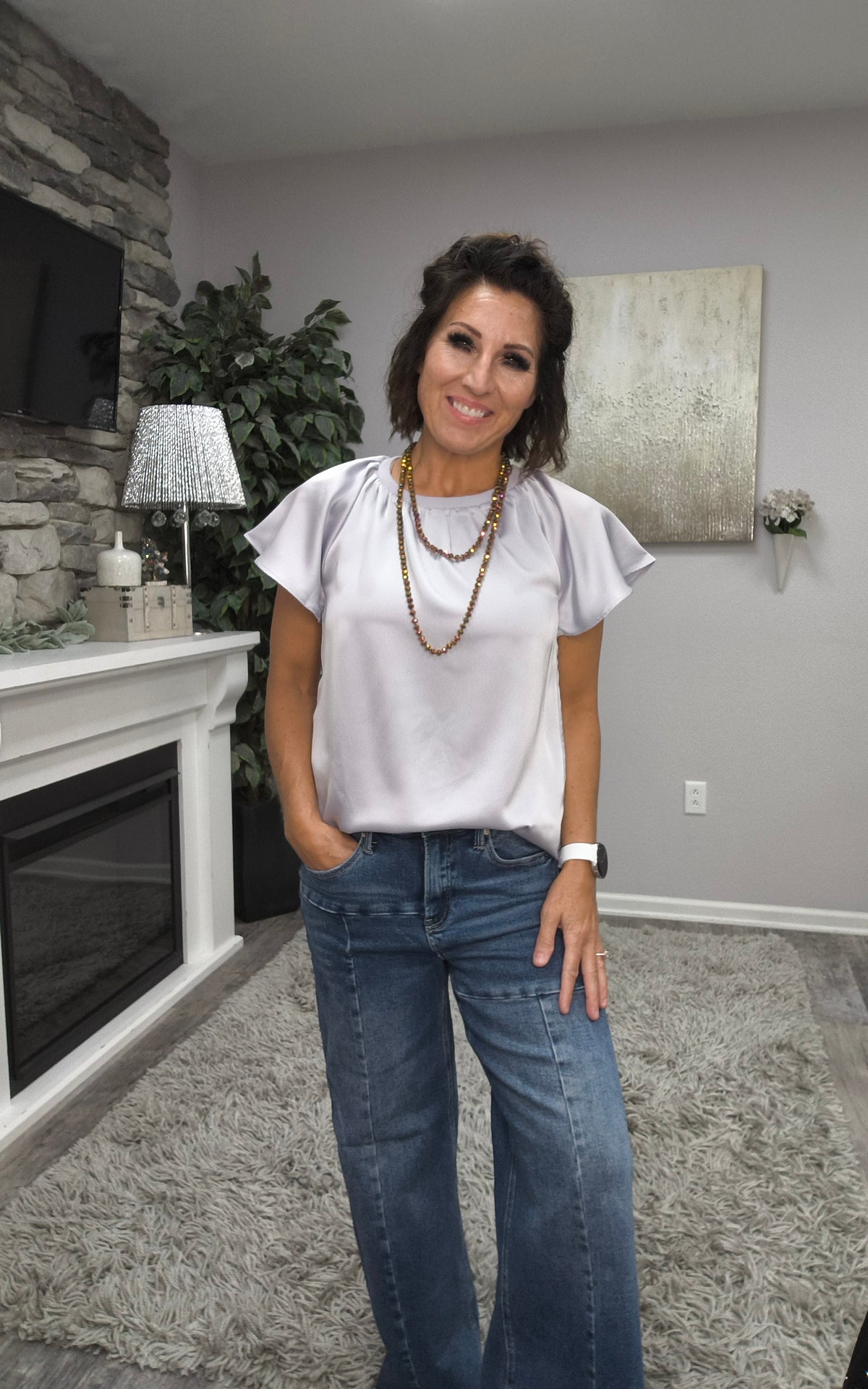 Silver Lining Top