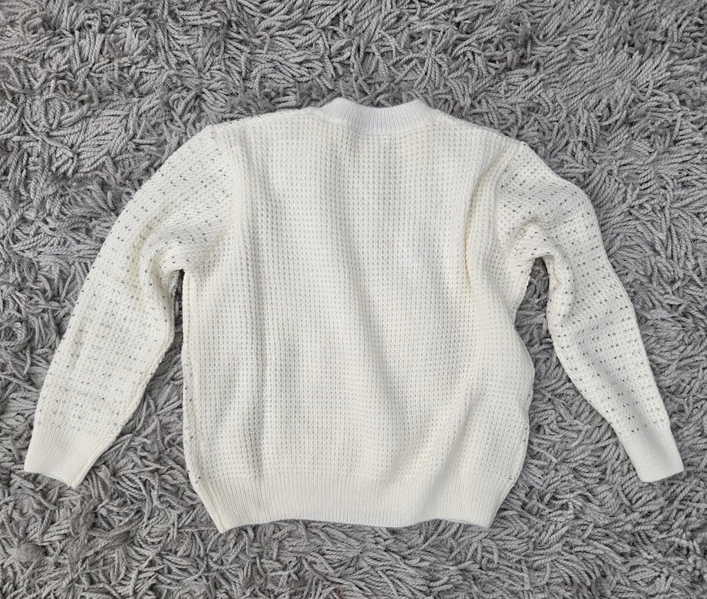 Sparkle & Cream Sweater