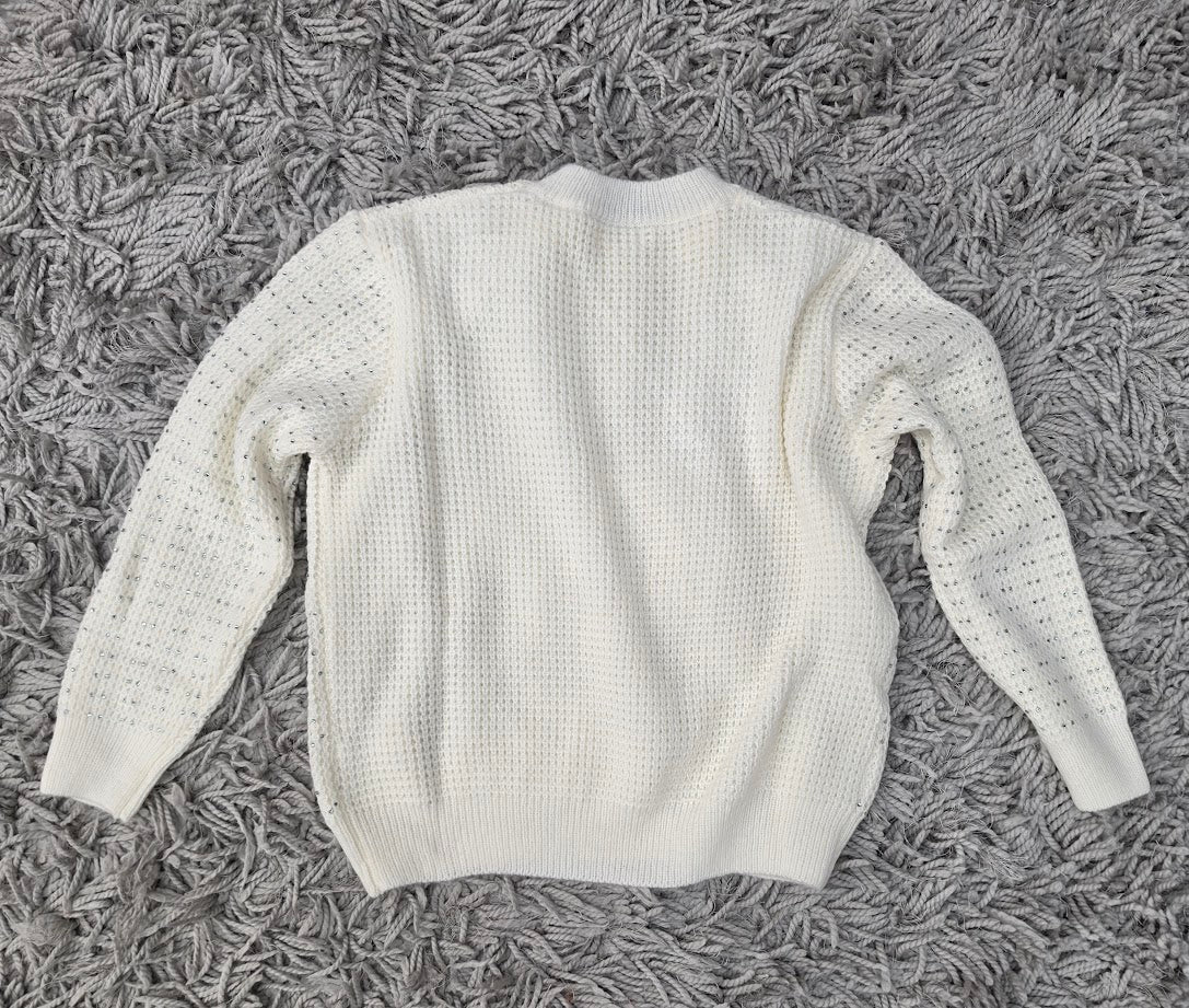 Sparkle & Cream Sweater