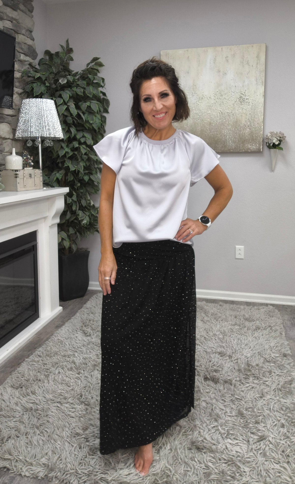 Stardust Maxi Skirt