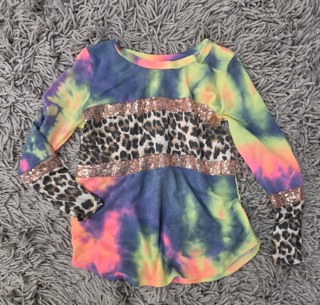 Leopard & Luxe Top