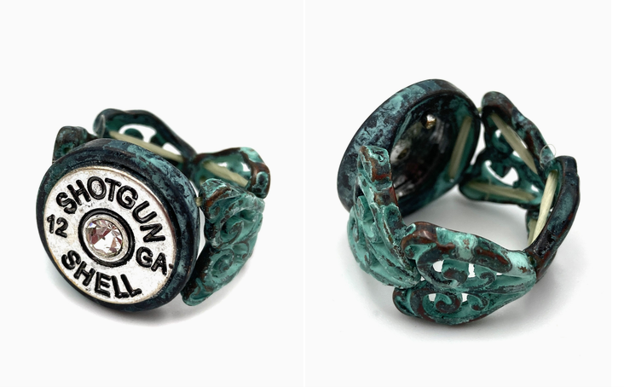 Locked & Loaded 12 Guage Attitude Stretch Ring