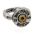 Locked & Loaded 12 Guage Attitude Ring
