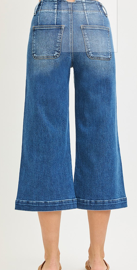 Risen Sweet Tea Crop Jeans