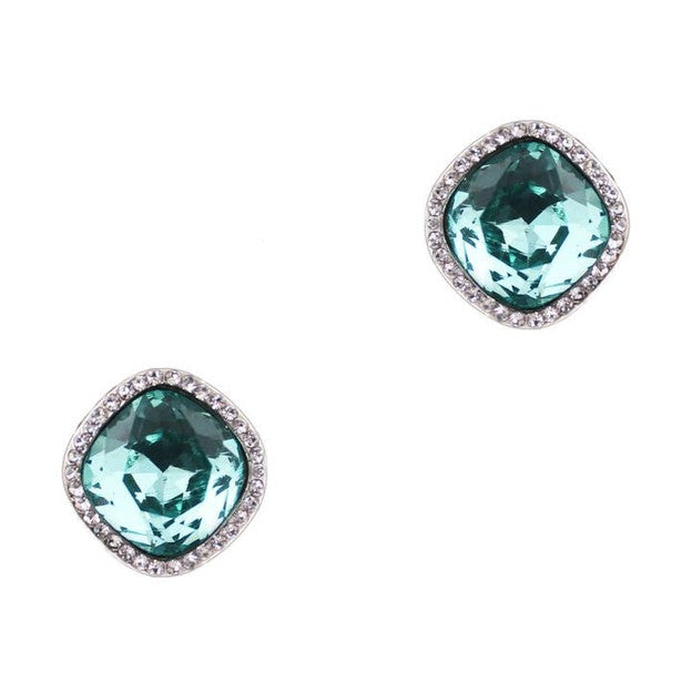 Aquamarine Studs