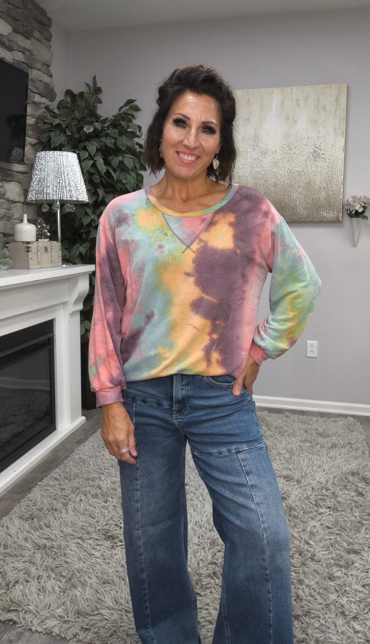 Watercolor Wishes Pullover