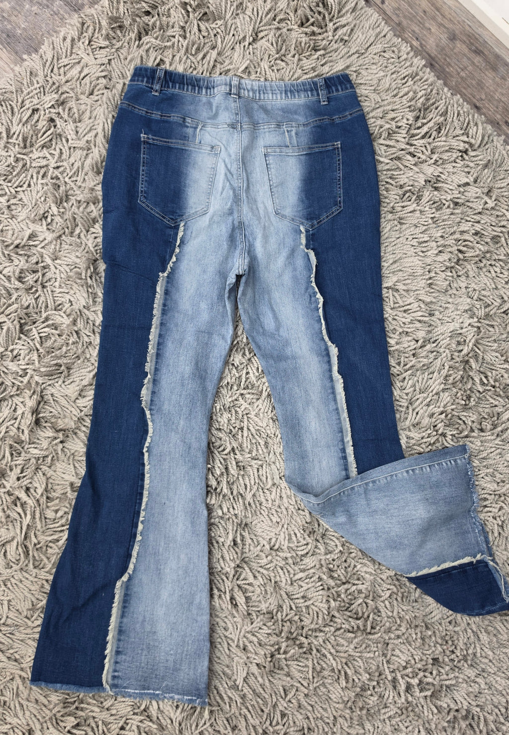 Two-Tone Trouble Jeans
