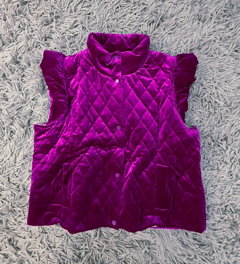 Velvet Crush Vest