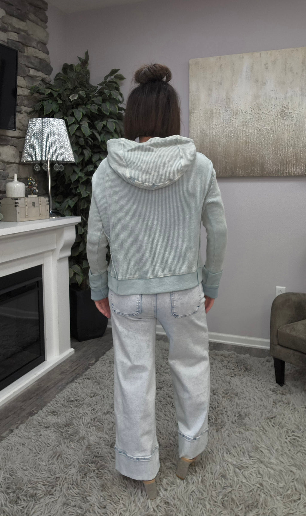 Cloud Nine Waffle Jacket