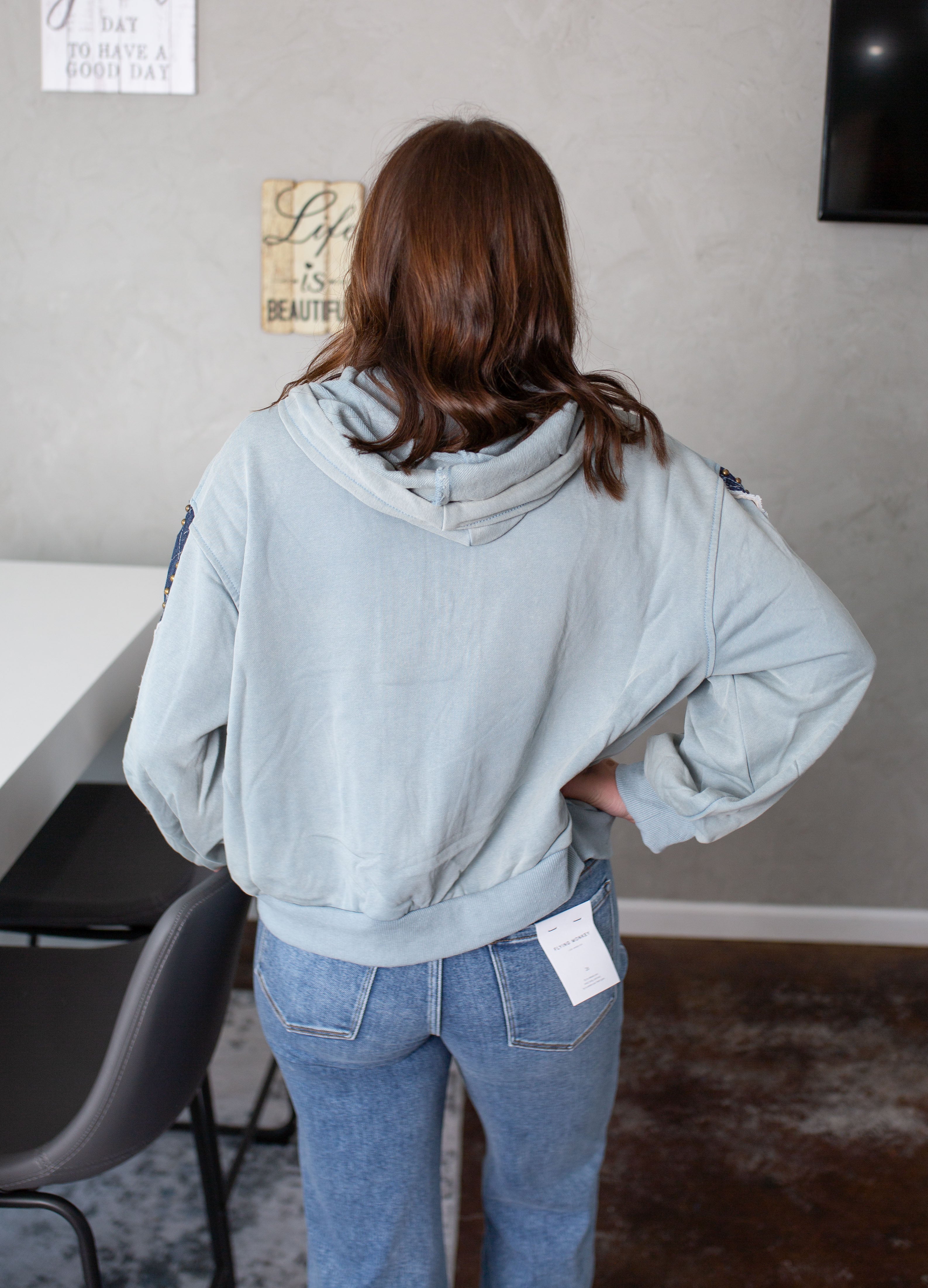Stitched with Soul Zip-Up Hoodie