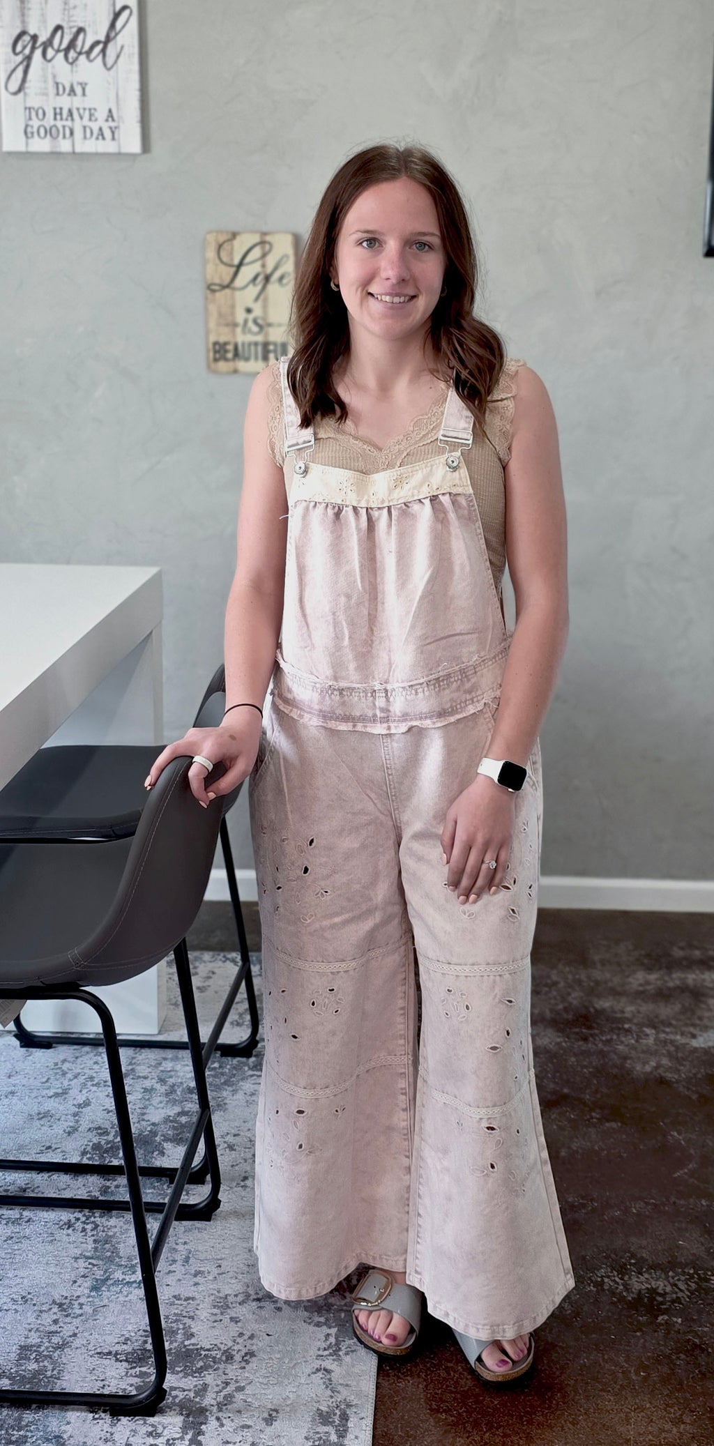 Heirloom Rose Overalls